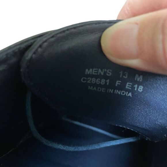 Cole Haan Williams Wingtip Oxford Men's 13 Blueberry Leather Suede Magnet - Picture 9 of 9